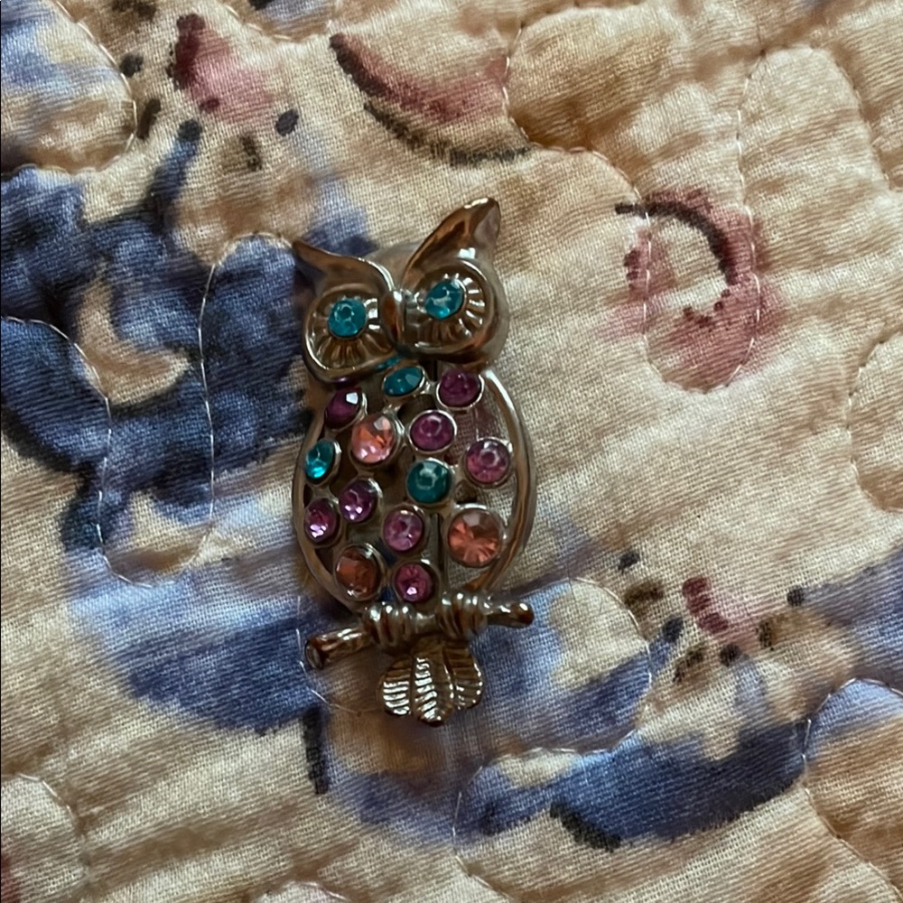 Owl Brooch